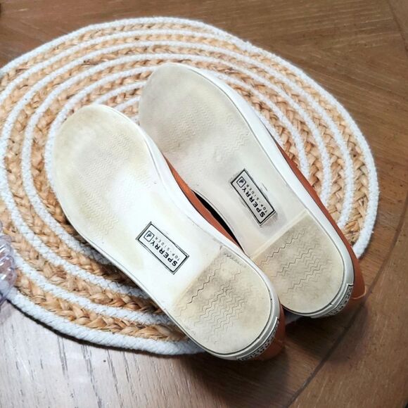 Sperry Top Sider Leather Shoes Size 8 Women's Loafers Patent Round Toe - Picture 4 of 8